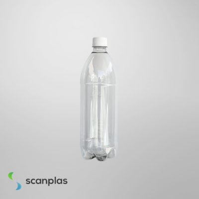  Botella Pet 1L con tapa