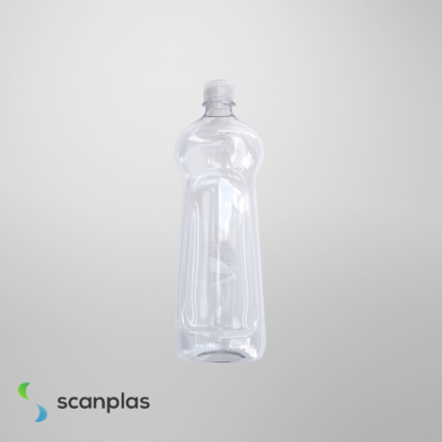 Botella Pet 750cc con tapa flip top