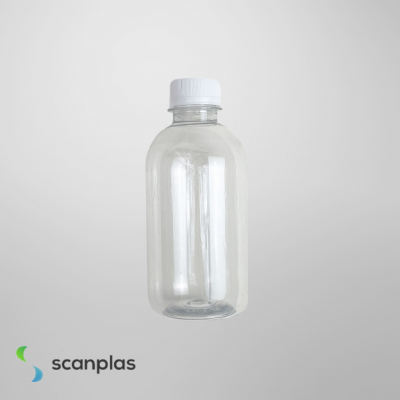 Botella PET 250cc Con tapa 