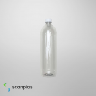 Botella Pet 1000cc con tapa rosca